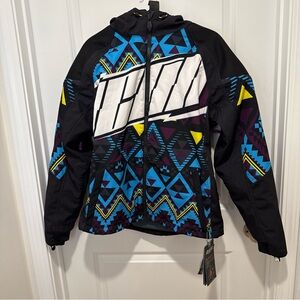 ICON Multicolor Geometric Jacket